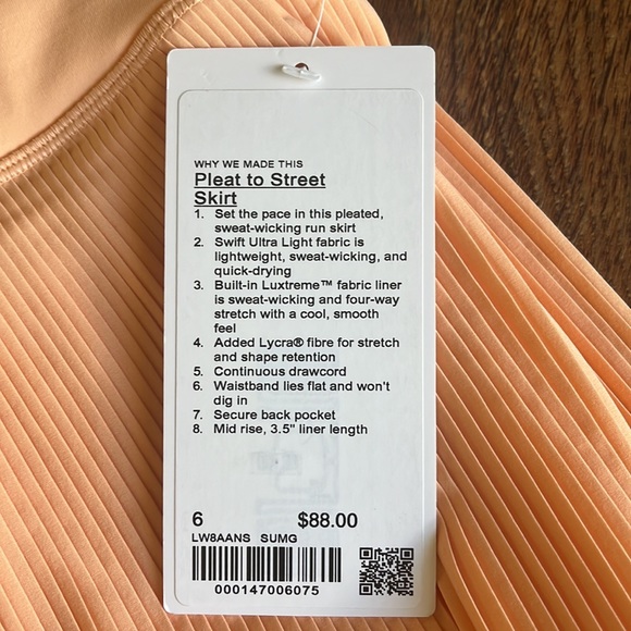 Lulu🍋 Pleat to Street Skort - Picture 10 of 10